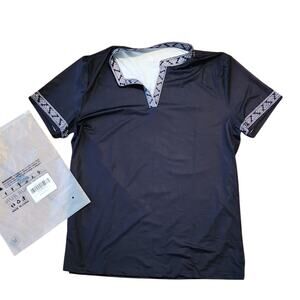 NWT Speed Your Run women's medium v neck sports polo